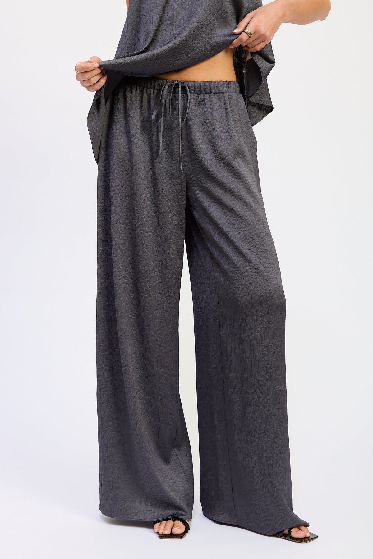 The Asteria Satin Pants