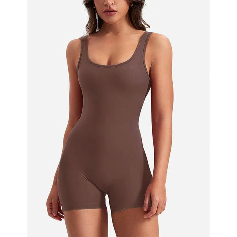 The Sculpted Curve Romper