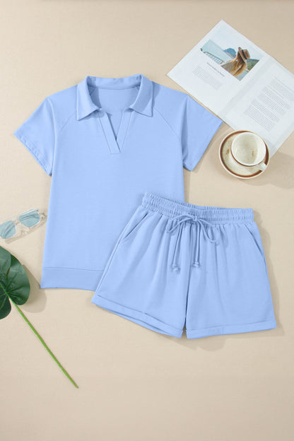 The Weekend Polo Shorts Set