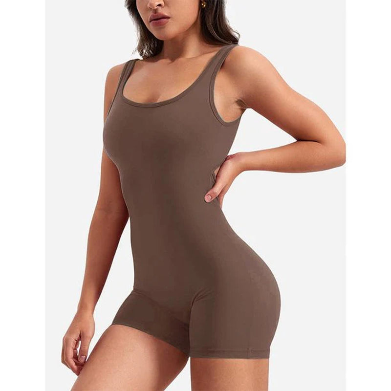 The Sculpted Curve Romper