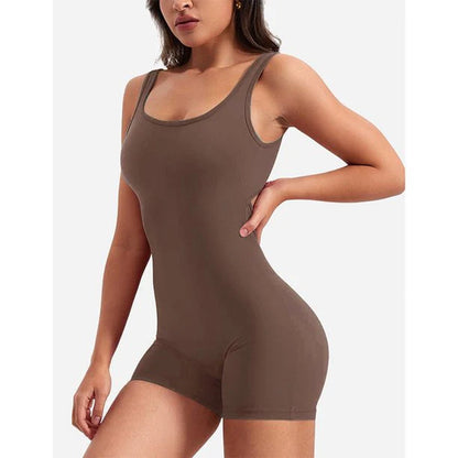 The Sculpted Curve Romper