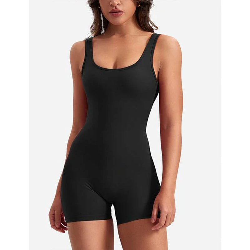 The Sculpted Curve Romper