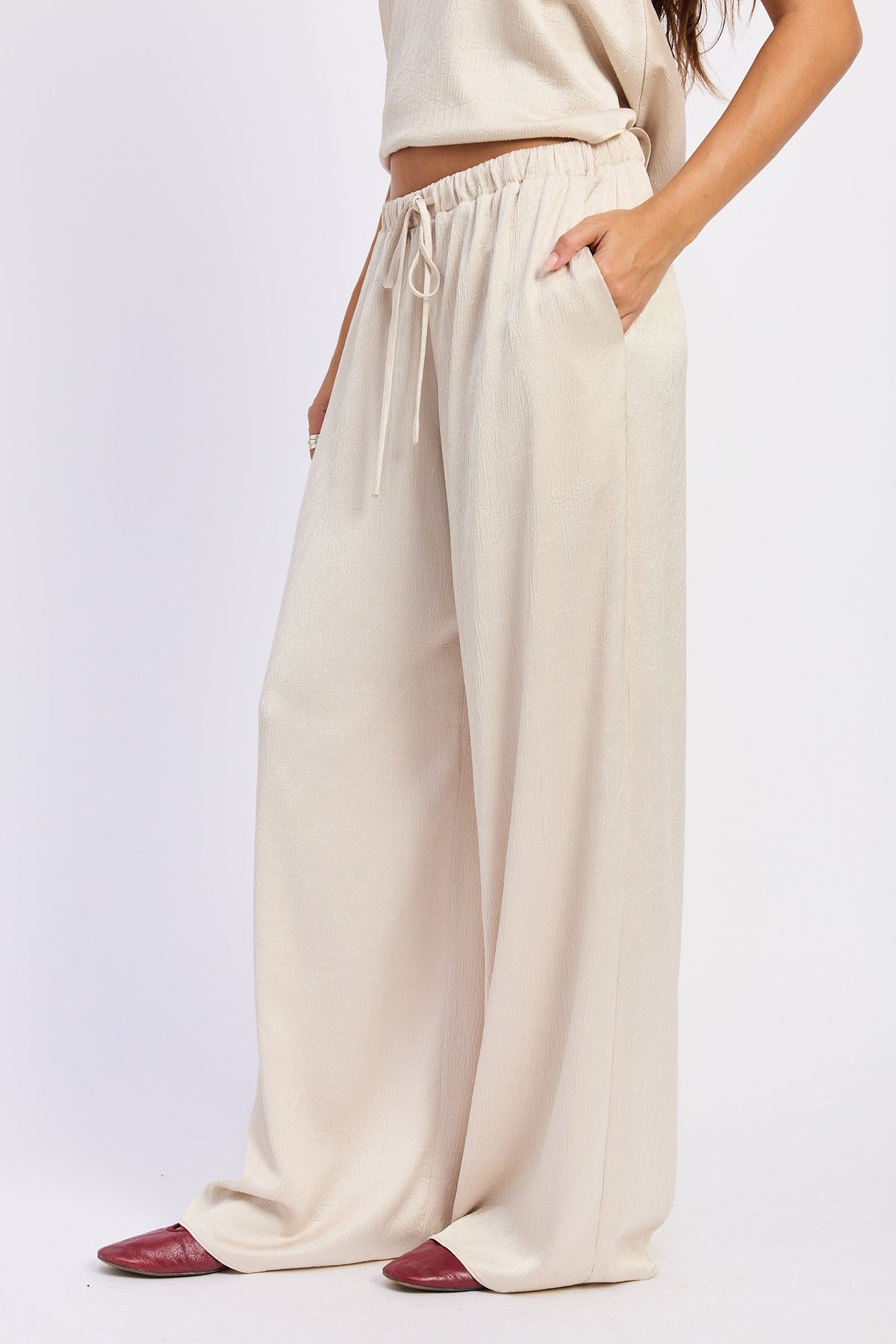The Asteria Satin Pants