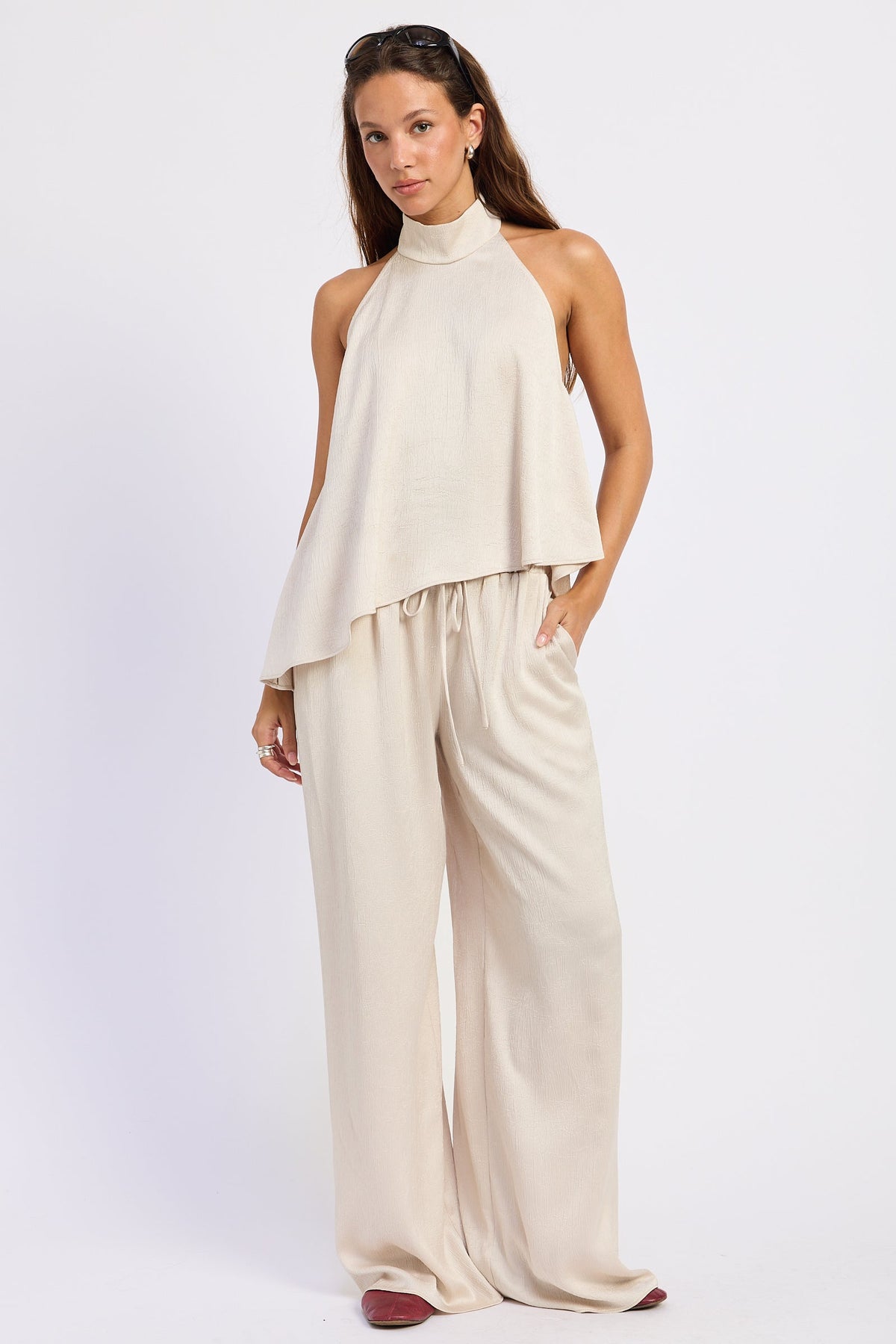 The Asteria Satin Pants
