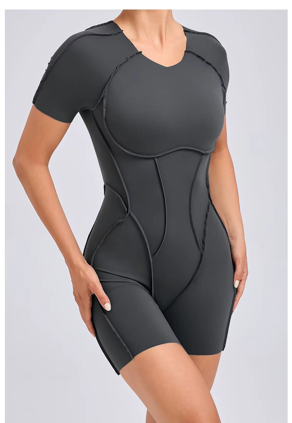 Sculpted Curve Romper